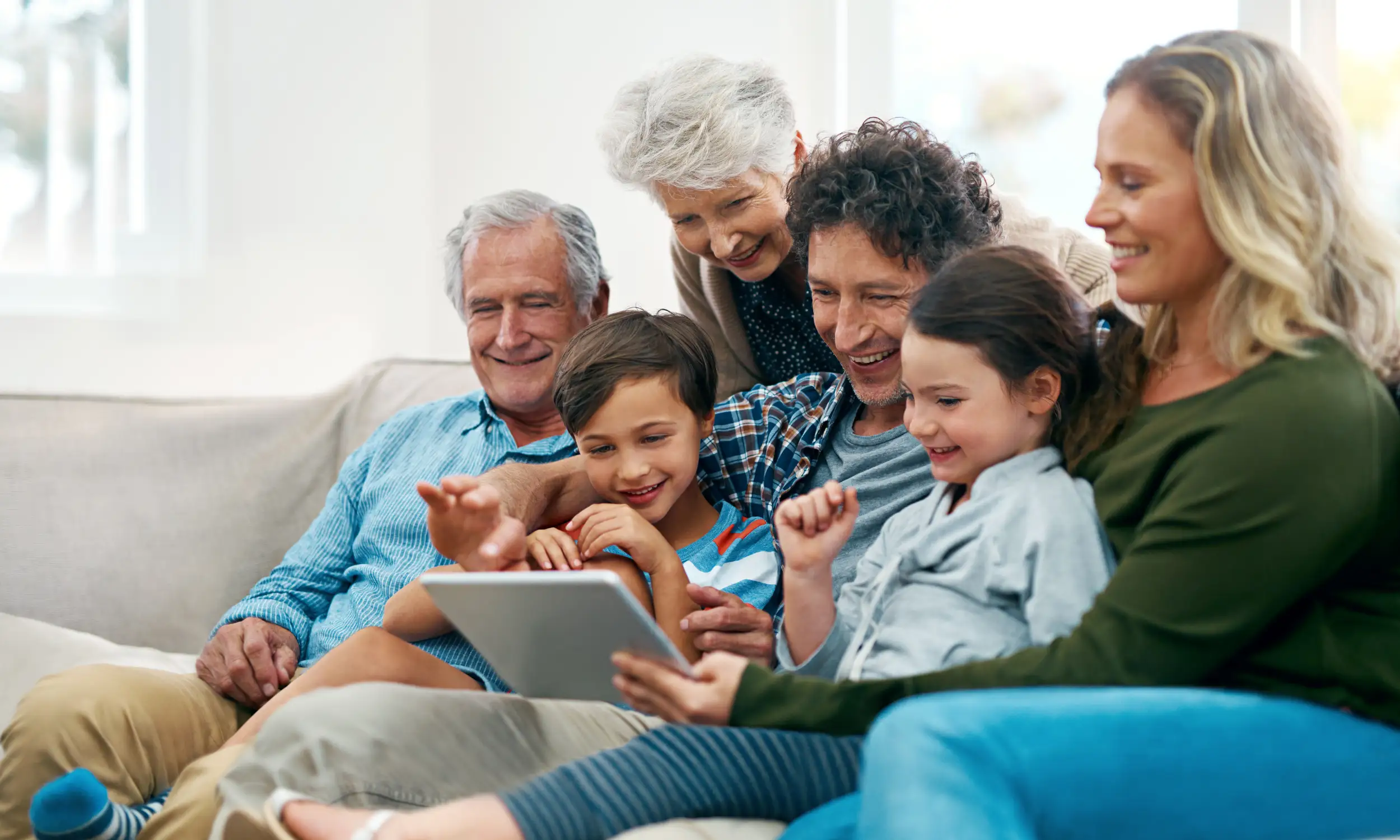 Family planning their estate